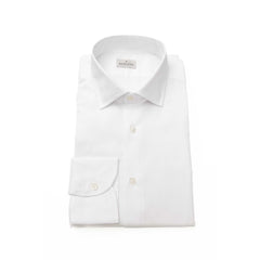 Bagutta White Cotton Men Shirt -   -  Bagutta.
