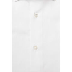 Bagutta White Cotton Men Shirt -   -  Bagutta.