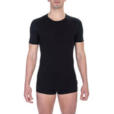 Bikkembergs Black Cotton Men T-Shirt -   -  Bikkembergs.