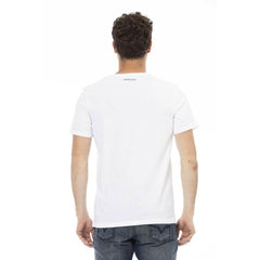 Bikkembergs White Cotton Men T-Shirt - - Bikkembergs.
