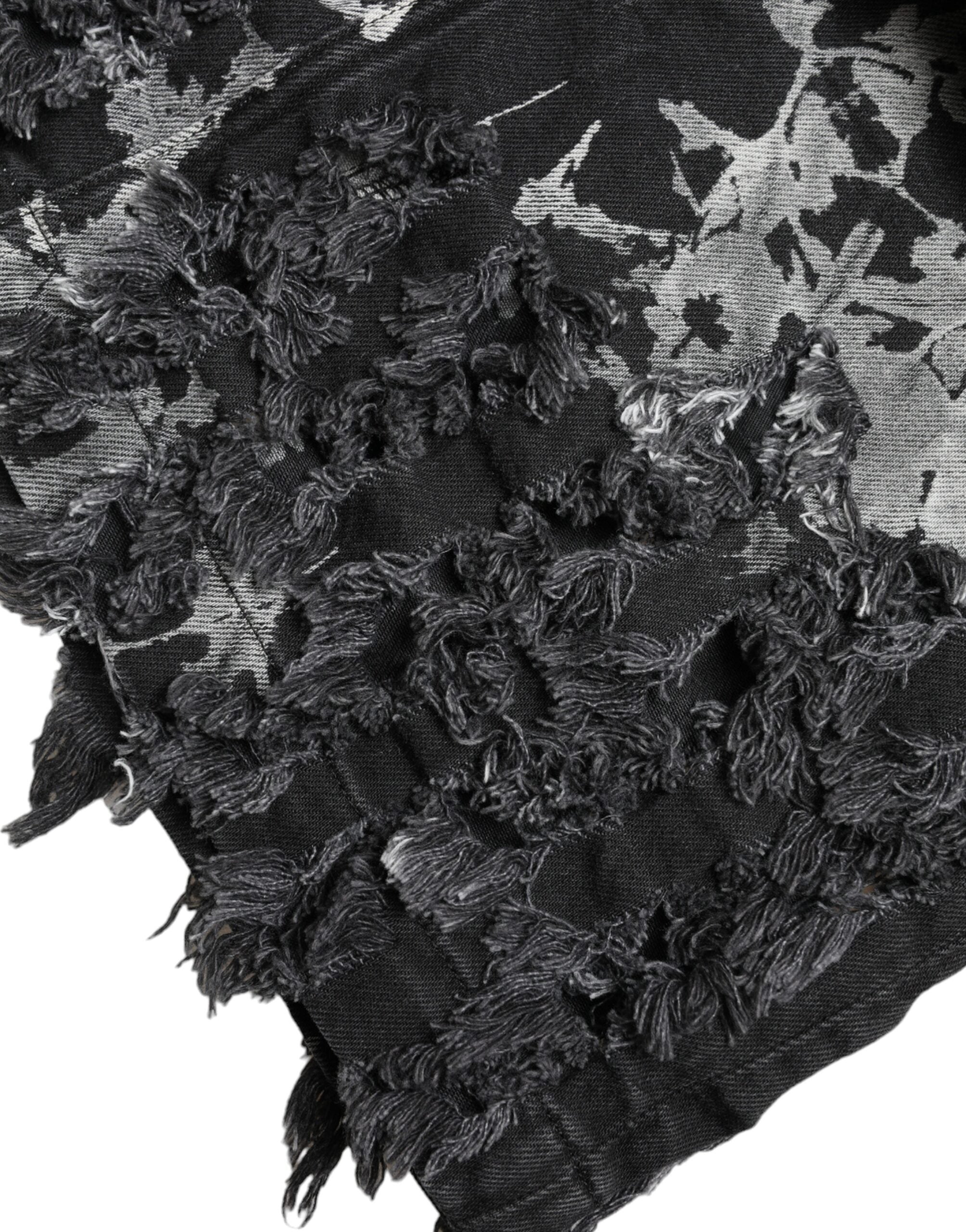 Dolce & Gabbana Black Gray Lace Cotton High Waist Denim Mini Skirt -   -  Dolce & Gabbana. Dolce & Gabbana Black Gray Lace Cotton High Waist Denim Mini Skirt -   -  Dolce & Gabbana.