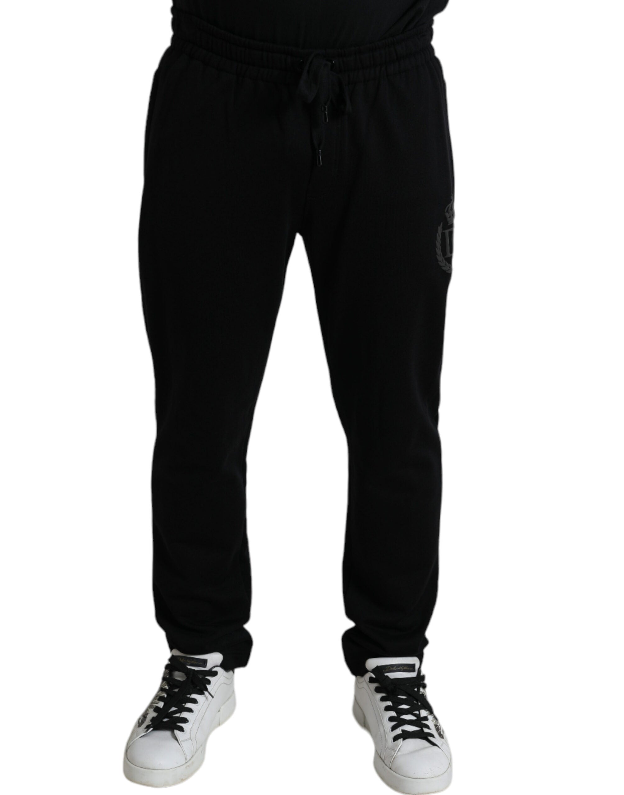 Dolce & Gabbana Black DG Logo Skinny Jogger Sweatpants Pants -   -  Dolce & Gabbana.