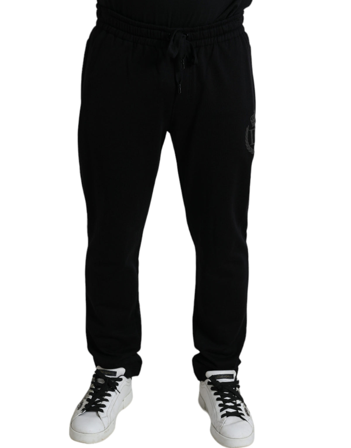 Dolce & Gabbana Black DG Logo Skinny Jogger Sweatpants Pants -   -  Dolce & Gabbana.