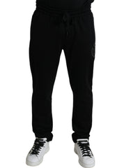 Dolce & Gabbana Black DG Logo Skinny Jogger Sweatpants Pants -   -  Dolce & Gabbana.