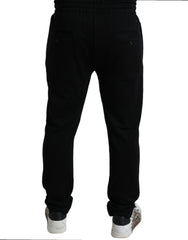 Dolce & Gabbana Black DG Logo Skinny Jogger Sweatpants Pants -   -  Dolce & Gabbana.