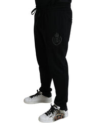 Dolce & Gabbana Black DG Logo Skinny Jogger Sweatpants Pants -   -  Dolce & Gabbana.