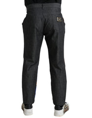 Dolce & Gabbana Multicolor Tiger Cotton Loose Denim Jeans -   -  Dolce & Gabbana.