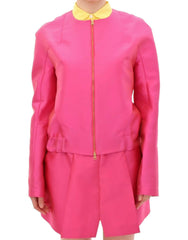 CO|TE Pink silk blend jacket -   -  CO|TE.