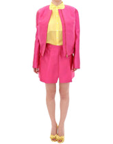 CO|TE Pink silk blend jacket -   -  CO|TE.