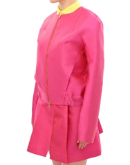CO|TE Pink silk blend jacket -   -  CO|TE.