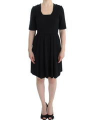 CO|TE Black short sleeve venus dress -   -  CO|TE.