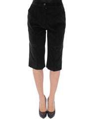 Dolce & Gabbana Black cotton shorts pants -   -  Dolce & Gabbana.