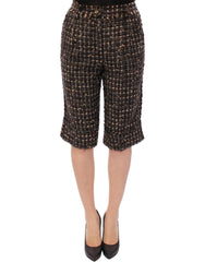 Dolce & Gabbana Multicolor wool shorts pants -   -  Dolce & Gabbana.
