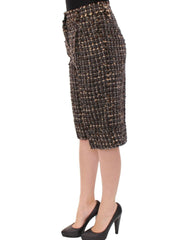 Dolce & Gabbana Multicolor wool shorts pants -   -  Dolce & Gabbana.