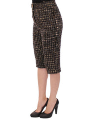 Dolce & Gabbana Multicolor Wool Shorts Pants -   -  Dolce & Gabbana.