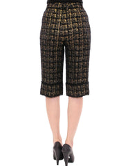 Dolce & Gabbana Black fabric shorts pants -   -  Dolce & Gabbana.