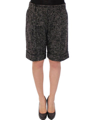 Dolce & Gabbana Gray wool shorts pants -   -  Dolce & Gabbana.