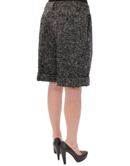 Dolce & Gabbana Gray wool shorts pants -   -  Dolce & Gabbana.