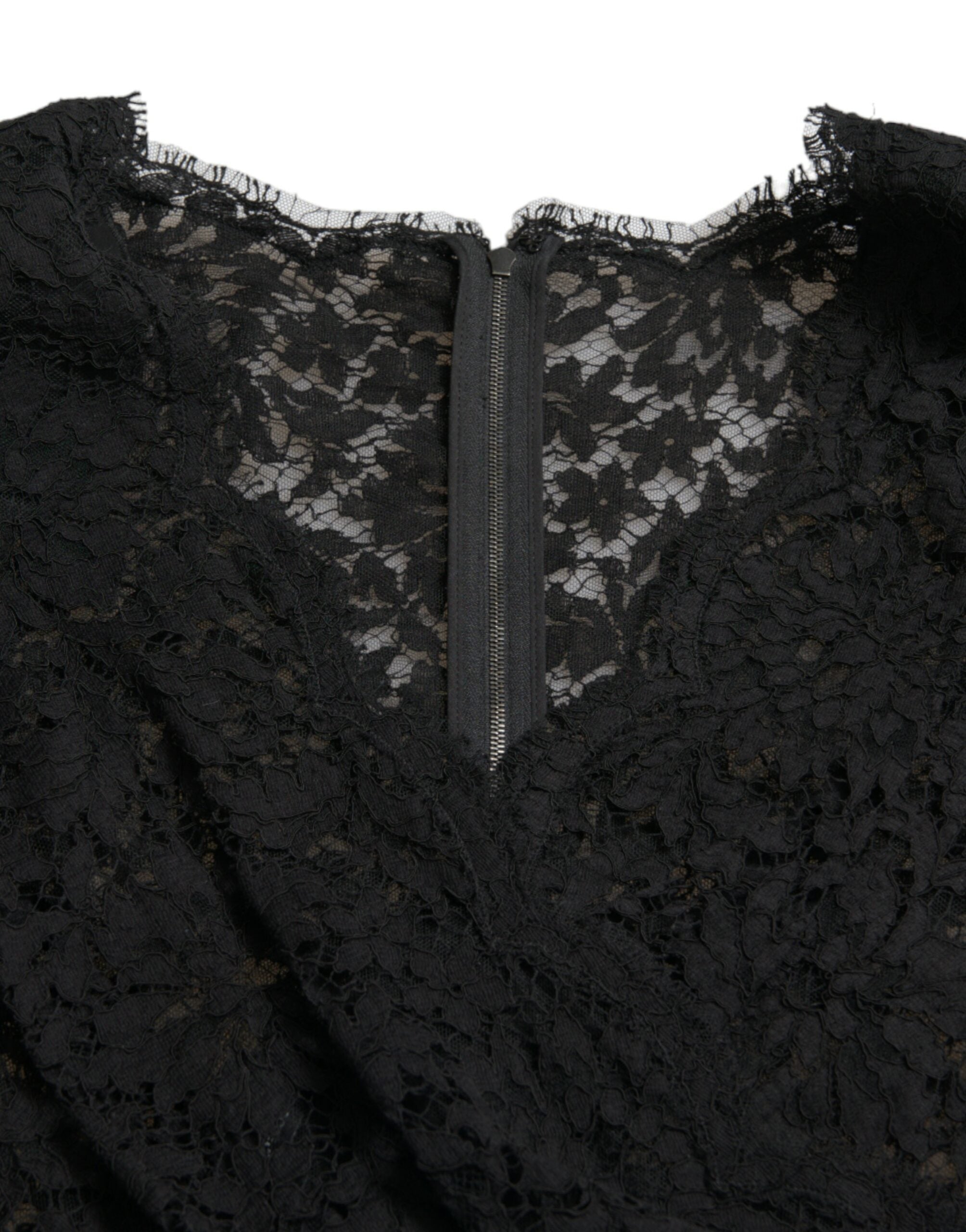 Dolce & Gabbana Black Bodycon Lace Cotton Sheath Mini Dress -   -  Dolce & Gabbana. Dolce & Gabbana Black Bodycon Lace Cotton Sheath Mini Dress -   -  Dolce & Gabbana.