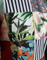 Dolce & Gabbana Multicolor Floral Patchwork Shift Mini Dress -   -  Dolce & Gabbana.