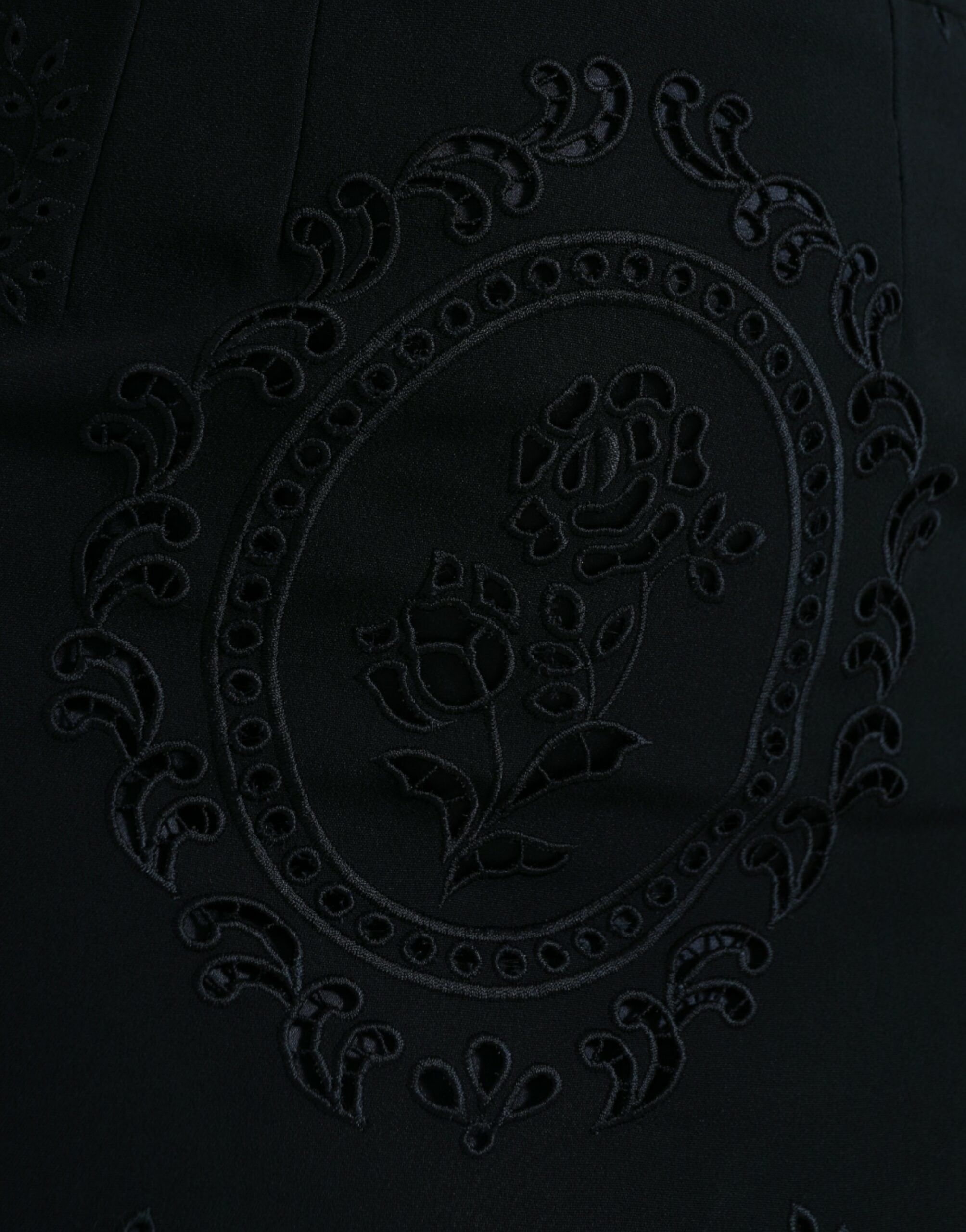 Dolce & Gabbana Black Floral Lace Viscose Bodycon Midi Dress -   -  Dolce & Gabbana. Dolce & Gabbana Black Floral Lace Viscose Bodycon Midi Dress -   -  Dolce & Gabbana.