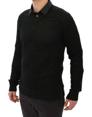 Dolce & Gabbana Dark Green Runway Netz Pullover Netted Sweater -   -  Dolce & Gabbana.