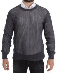 Dolce & Gabbana Purple Runway Netz Pullover Netted Sweater -   -  Dolce & Gabbana.