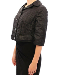 Dolce & Gabbana Black Short Bolero Shrug Jacket Coat -   -  Dolce & Gabbana.