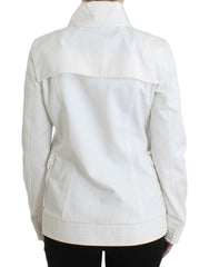 GF Ferre White Double Breasted Jacket Coat Blazer -   -  GF Ferre.
