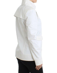 GF Ferre White Double Breasted Jacket Coat Blazer -   -  GF Ferre.