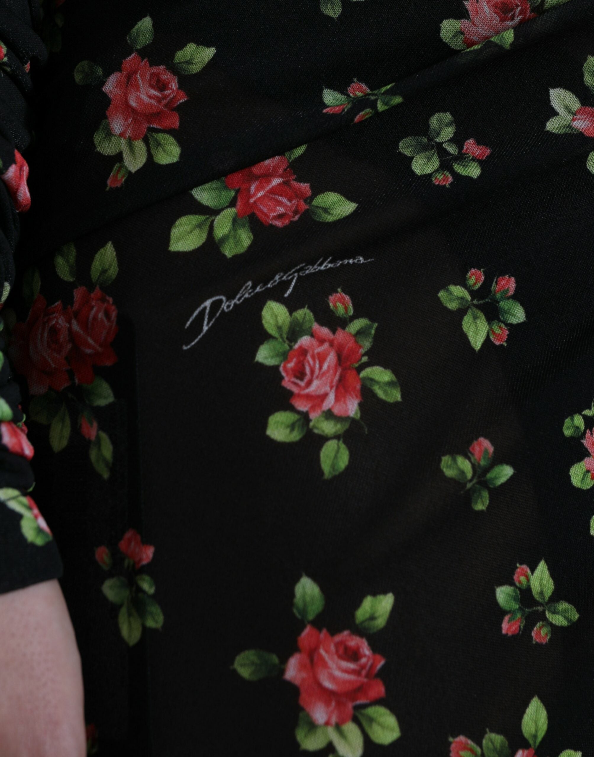 Dolce & Gabbana Black Floral Cut Out Sheath Long Maxi Dress -   -  Dolce & Gabbana. Dolce & Gabbana Black Floral Cut Out Sheath Long Maxi Dress -   -  Dolce & Gabbana.