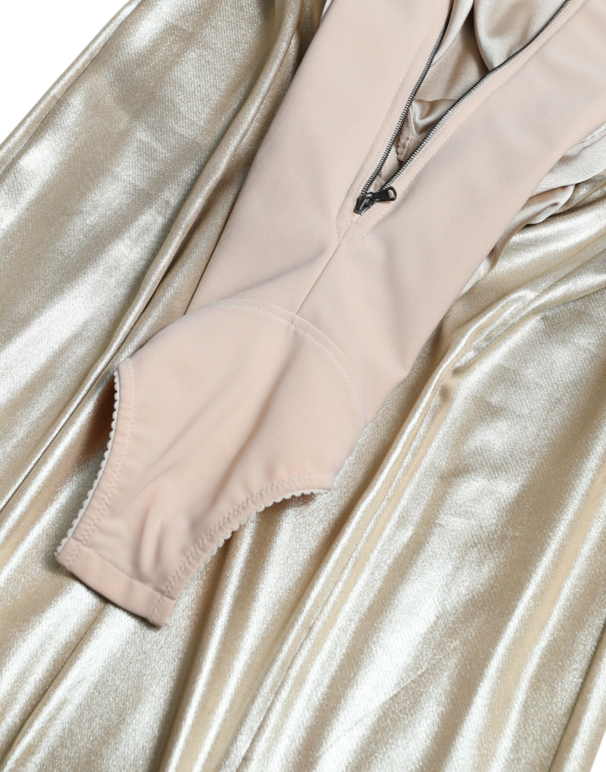 Dolce & Gabbana Metallic Gold Crystal Embellished Gown Dress -   -  Dolce & Gabbana. Dolce & Gabbana Metallic Gold Crystal Embellished Gown Dress -   -  Dolce & Gabbana.