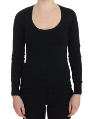 Dolce & Gabbana Black Cashmere Crewneck Sweater Pullover -   -  Dolce & Gabbana.