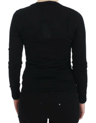 Dolce & Gabbana Black Cashmere Crewneck Sweater Pullover -   -  Dolce & Gabbana.