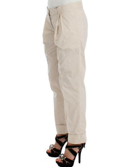 Ermanno Scervino Beige Chinos Casual Dress Pants Khakis -   -  Ermanno Scervino.