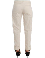Ermanno Scervino Beige Chinos Casual Dress Pants Khakis -   -  Ermanno Scervino.