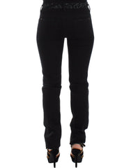 Ermanno Scervino Black Slim Jeans Denim Pants Skinny Stretch -   -  Ermanno Scervino.