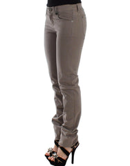 Ermanno Scervino Taupe Beige Slim Jeans Denim Pants Skinny -   -  Ermanno Scervino.