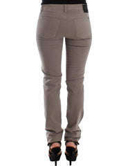Ermanno Scervino Taupe Beige Slim Jeans Denim Pants Skinny -   -  Ermanno Scervino.
