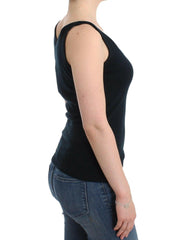 Ermanno Scervino Black Knit Top Knitted Sweater 100% Cashmere -   -  Ermanno Scervino.