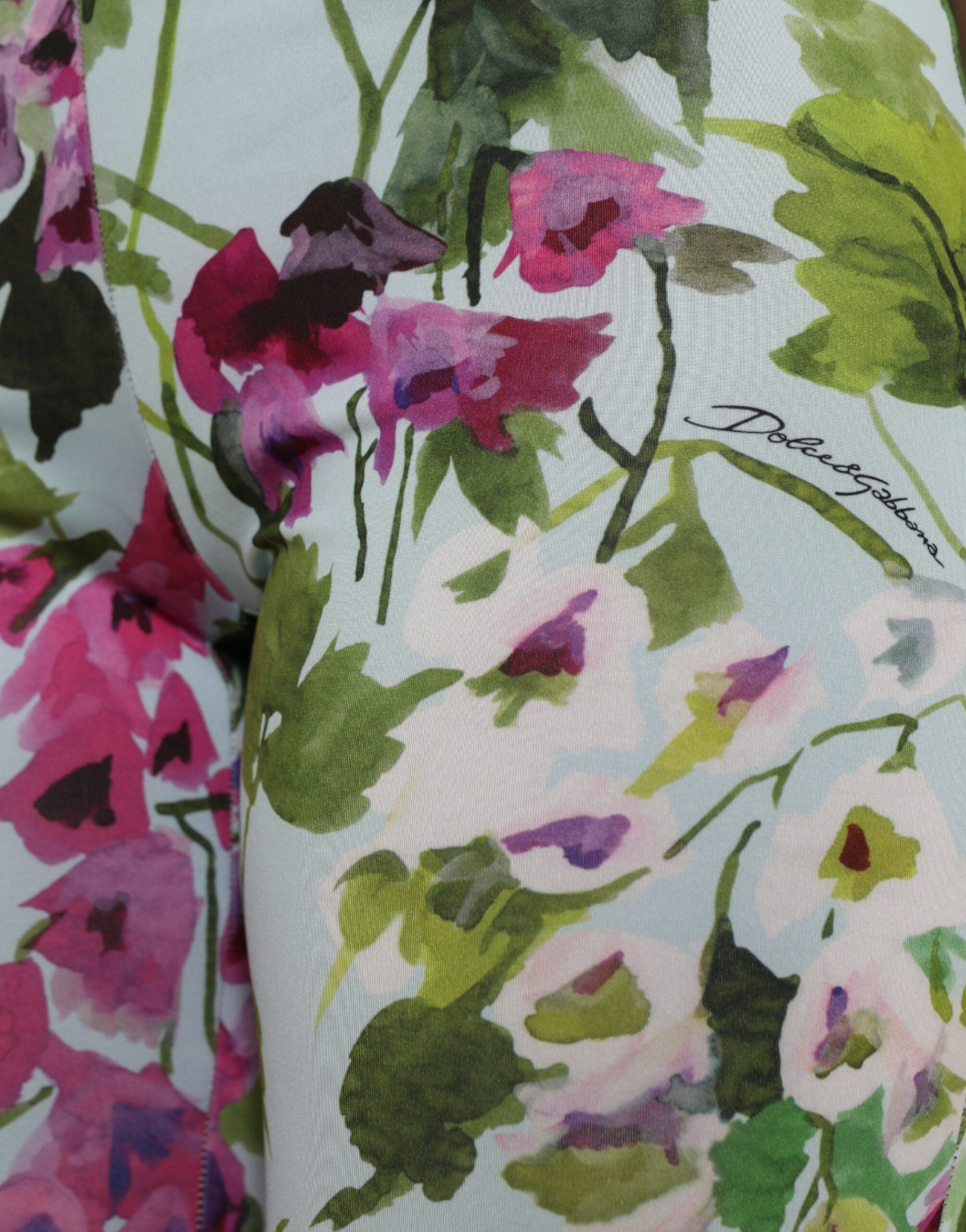 Dolce & Gabbana Multicolor Floral High Waist Leggings Pants -   -  Dolce & Gabbana. Dolce & Gabbana Multicolor Floral High Waist Leggings Pants -   -  Dolce & Gabbana.