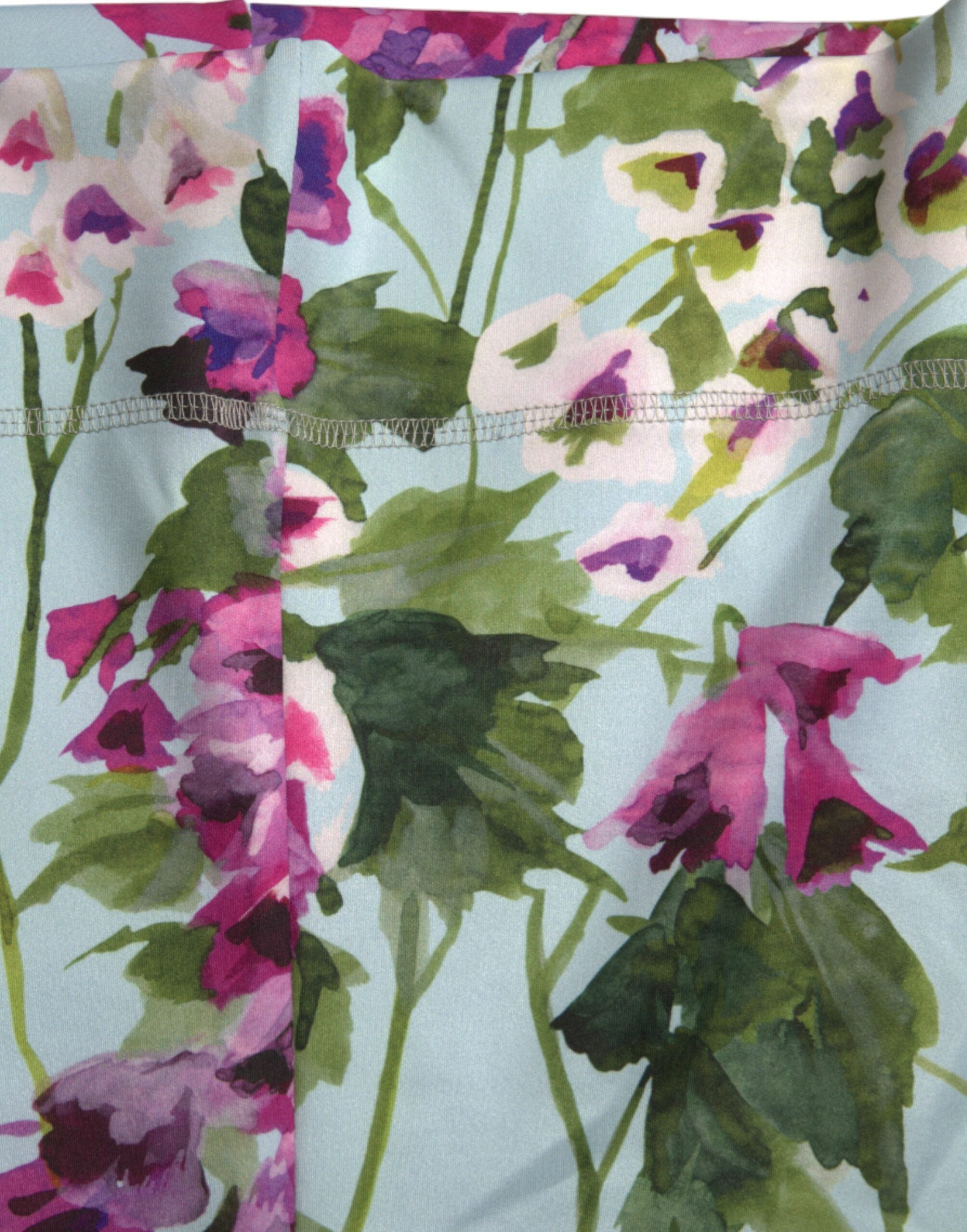 Dolce & Gabbana Multicolor Floral High Waist Leggings Pants -   -  Dolce & Gabbana. Dolce & Gabbana Multicolor Floral High Waist Leggings Pants -   -  Dolce & Gabbana.