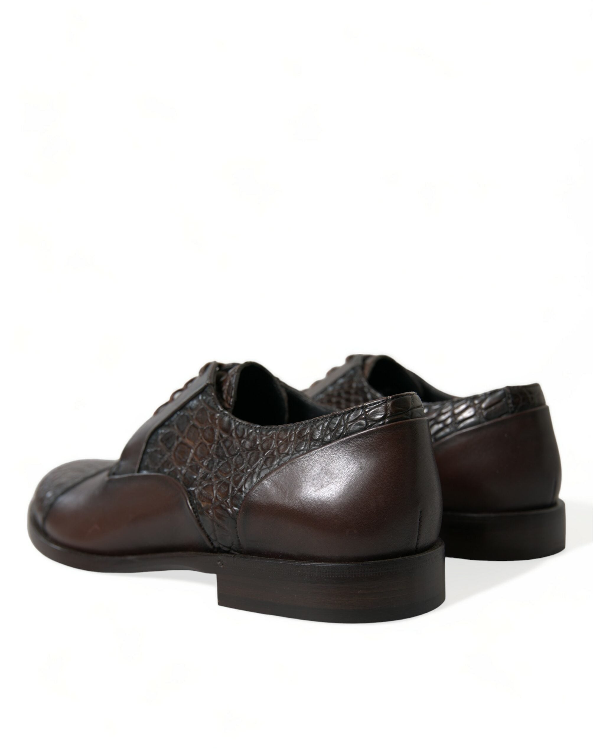 Dolce & Gabbana Brown Exotic Leather Lace Up Oxford Dress Shoes -   -  Dolce & Gabbana. Dolce & Gabbana Brown Exotic Leather Lace Up Oxford Dress Shoes -   -  Dolce & Gabbana.