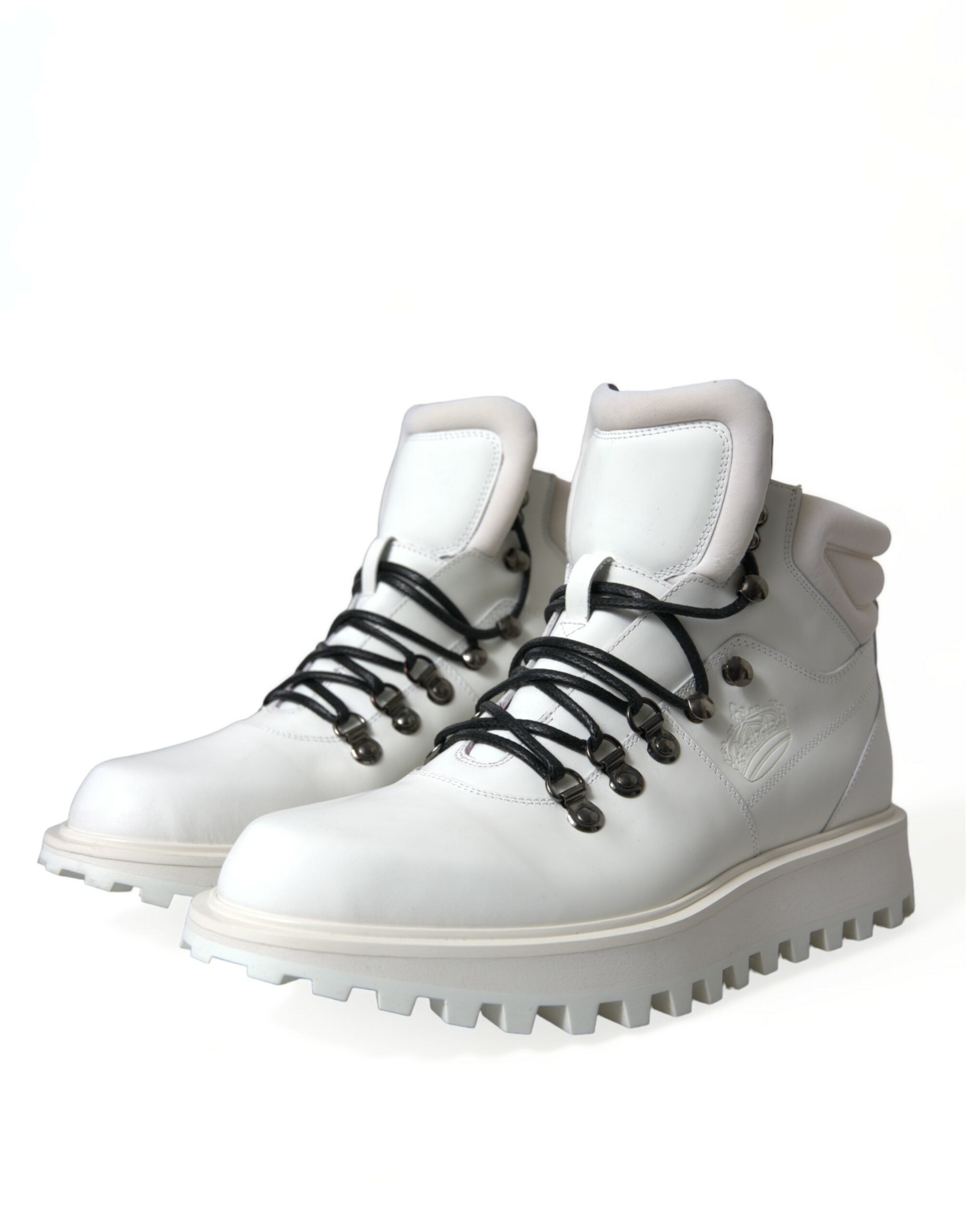 Dolce & Gabbana White Vulcano Trekking Ankle Boots Shoes -   -  Dolce & Gabbana. Dolce & Gabbana White Vulcano Trekking Ankle Boots Shoes -   -  Dolce & Gabbana.