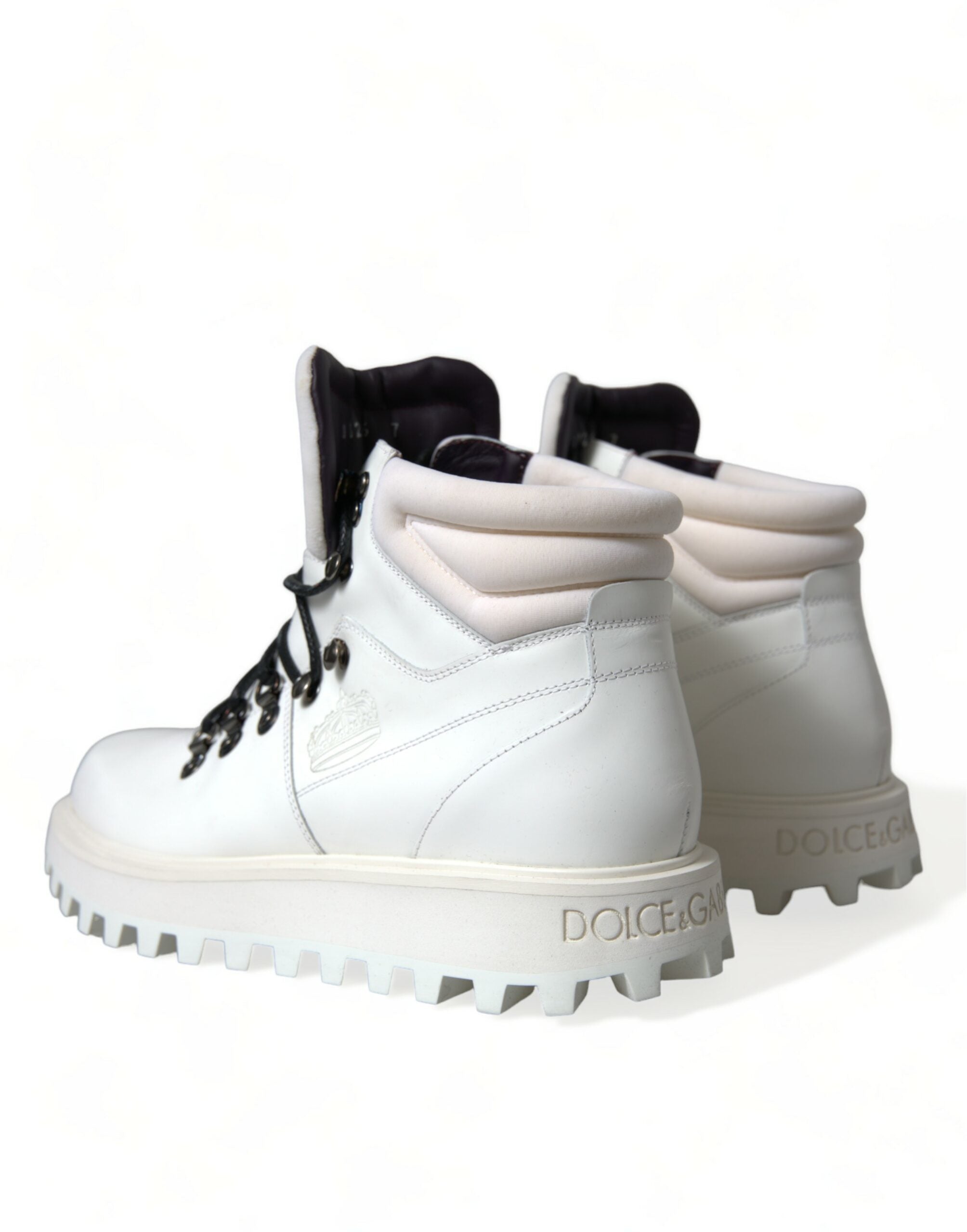 Dolce & Gabbana White Vulcano Trekking Ankle Boots Shoes -   -  Dolce & Gabbana. Dolce & Gabbana White Vulcano Trekking Ankle Boots Shoes -   -  Dolce & Gabbana.