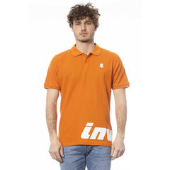Invicta Orange Cotton Men Polo Shirt -   -  Invicta.