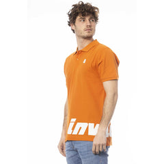Invicta Orange Cotton Men Polo Shirt -   -  Invicta.