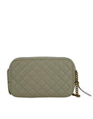 Versace Elegant White Leather Camera Shoulder Bag -  Luxury Shoulder Bag for Women -  Versace.