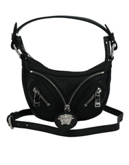 Versace Elegant Black Mini Hobo Shoulder Bag -  Luxury Shoulder Bag for Women -  Versace.
