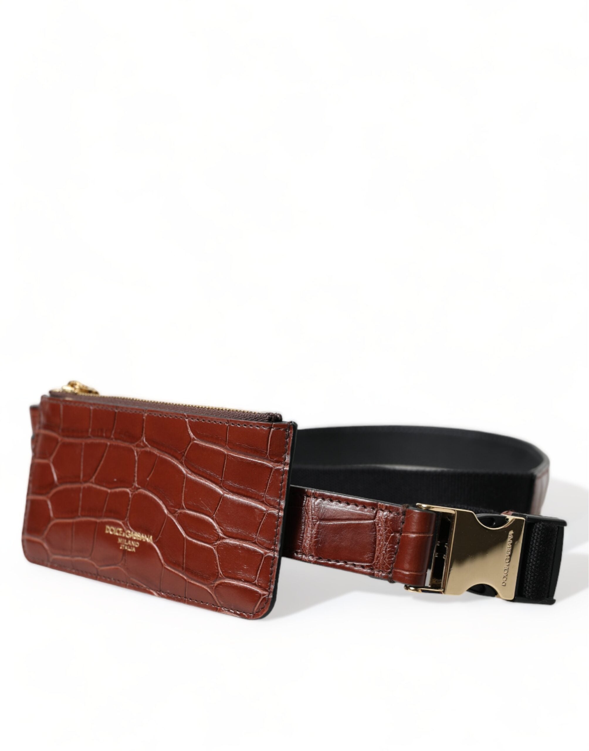 Dolce & Gabbana Brown Alligator Leather Airpods Case Coin Purse Wallet -   -  Dolce & Gabbana. Dolce & Gabbana Brown Alligator Leather Airpods Case Coin Purse Wallet -   -  Dolce & Gabbana.